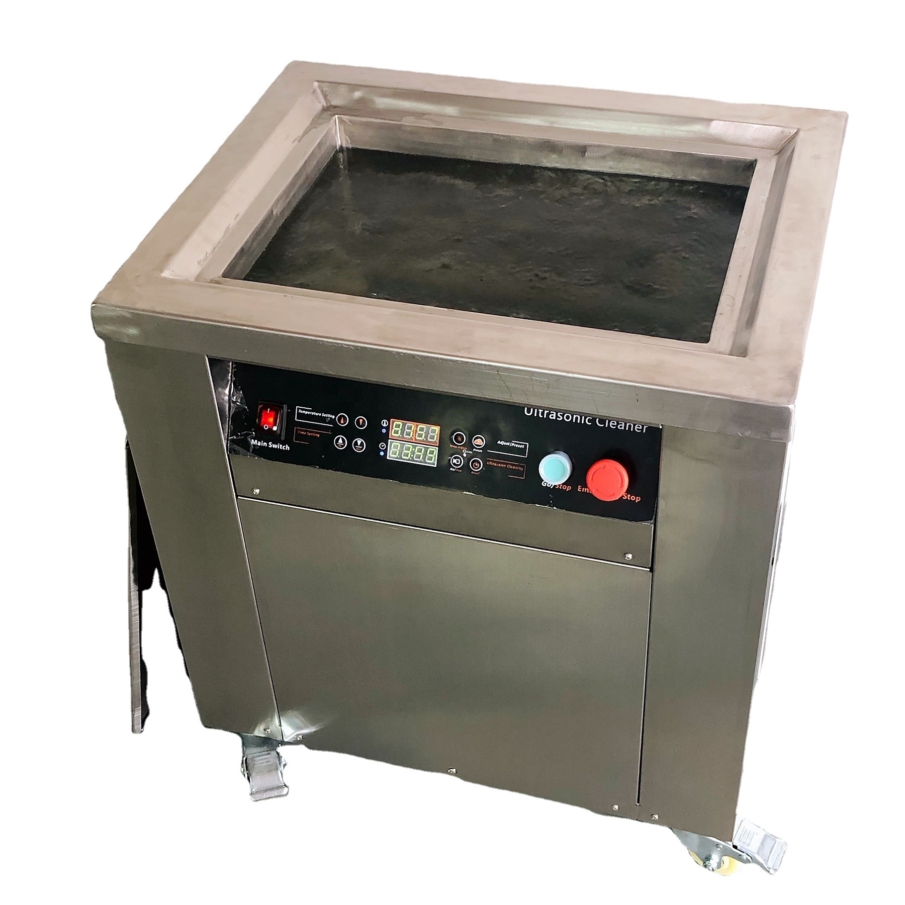 60L 1000w Ultrasonic 2500w heating Professional control panel top level finishing heavy duty  60L Industrial Ultrasonic Cleaner