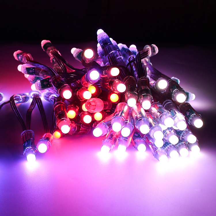 SHIJI Outdoor Waterproof IP67  WS2811/UCS1903 RGB Pixel Light DC12V For Christmas Tree LED String Light