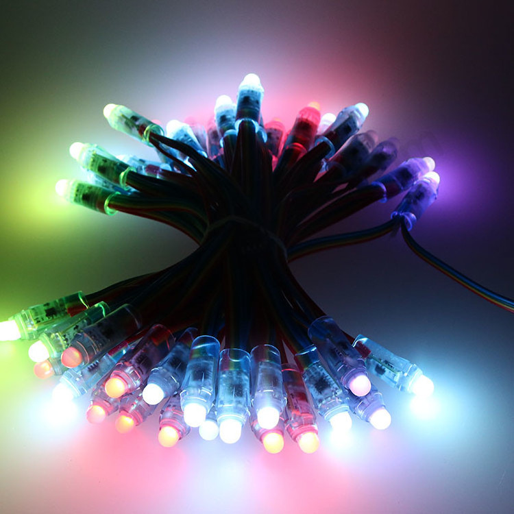 SHIJI Outdoor Waterproof IP67  WS2811/UCS1903 RGB Pixel Light DC12V For Christmas Tree LED String Light