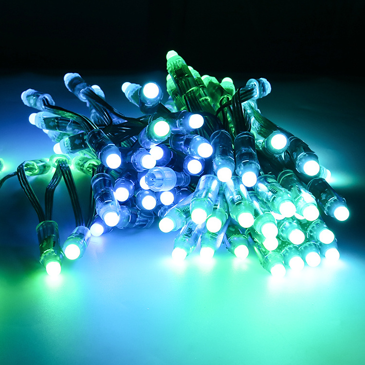 SHIJI Outdoor Waterproof IP67  WS2811/UCS1903 RGB Pixel Light DC12V For Christmas Tree LED String Light