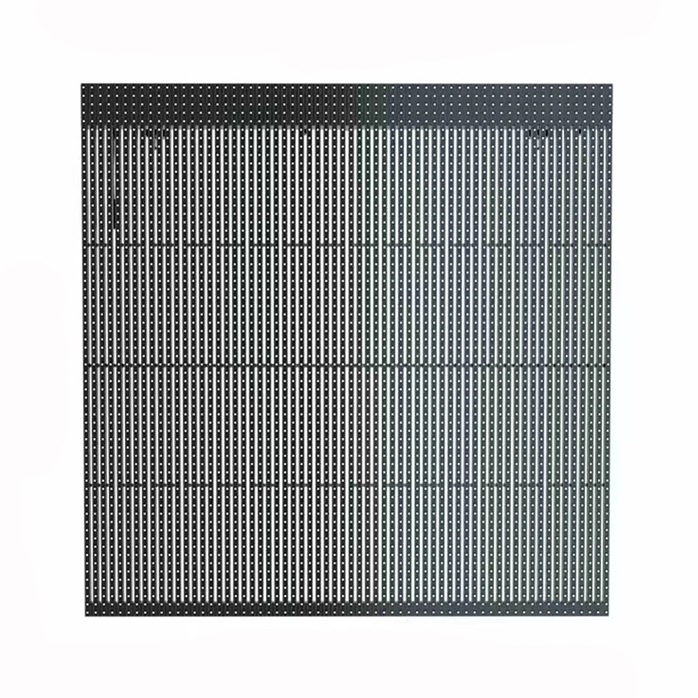 P15mm Waterproof LED Pixel Video Mesh Screen for Facade Building Video Wall and AD Video Display Board