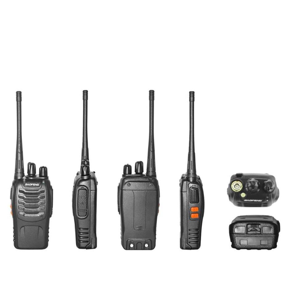 Best selling bf walkie-talkie baofeng BF-888S UHF 400-470MHz handheld ham radio business walkie talkie woki toki