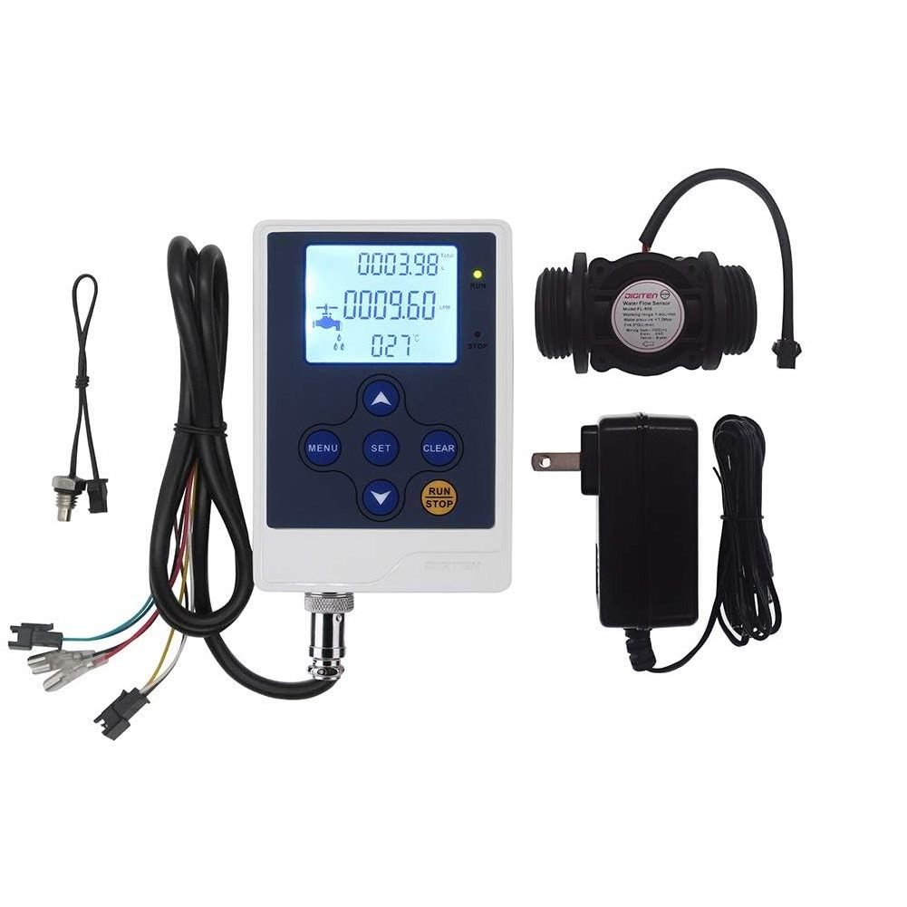 DIGITEN Water Flow Meter Controller LCD Display+G1