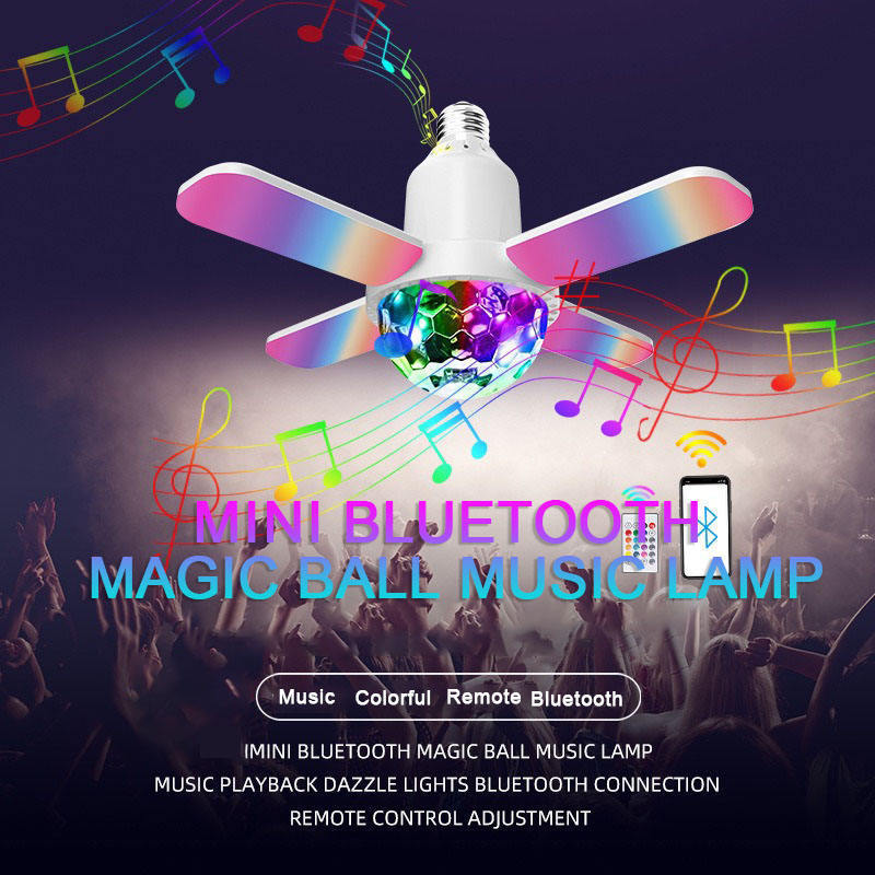 Smart Home Lights Decoration Multi-function Fan 3 In 1 Galaxy Light Projector BT Music Ceiling Light With Speakers