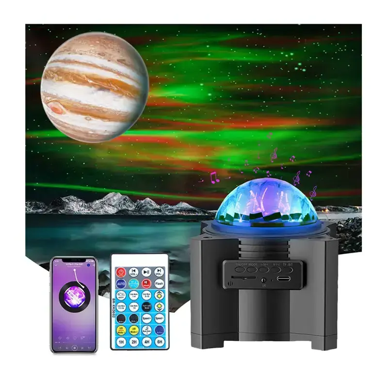 High Quality Northern Night Lights LED Aurora Starry Sky Projection Nebula projector Star Galaxy Projector for Kids