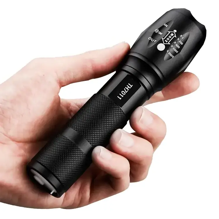 Pocket Flash Light Torch 5W T6 Mini LED Tactical Flashlight