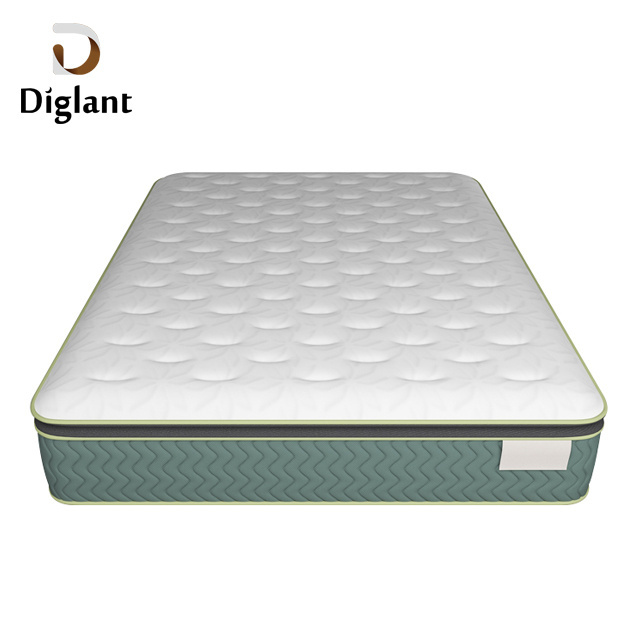 D61 Diglant hotel bedroom furniture memory foam latex queen spring full hybrid mattress