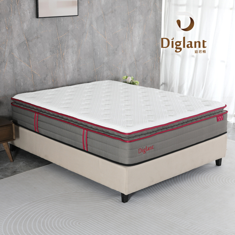 Factory Wholesale New Design Bedroom Memory Foam Spring Mattress Compression and roll packs Hybrid Mattress