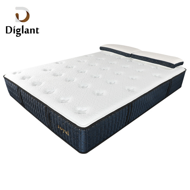 F1-LN15 Diglant furniture Memory Foam Latest Double Single Bed Fabric King Size Natural Latex Pocket memory foam bed cushion