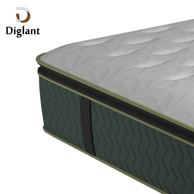 D61 Diglant hotel bedroom furniture memory foam latex queen spring full hybrid mattress