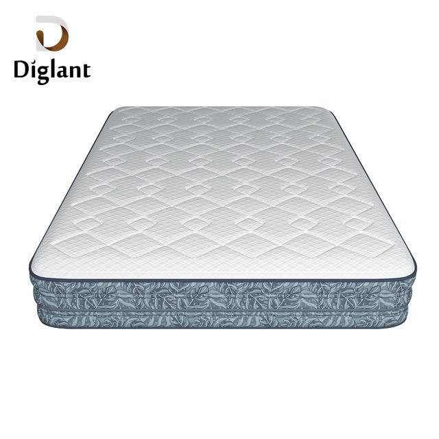 D57 Diglant hotel bedroom furniture bed 3d soft compressed sponge queen size hotel high quality euro promotion spring mattress