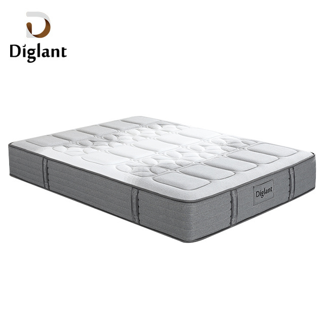 F1-LN15 Diglant furniture Memory Foam Latest Double Single Bed Fabric King Size Natural Latex Pocket memory foam bed cushion