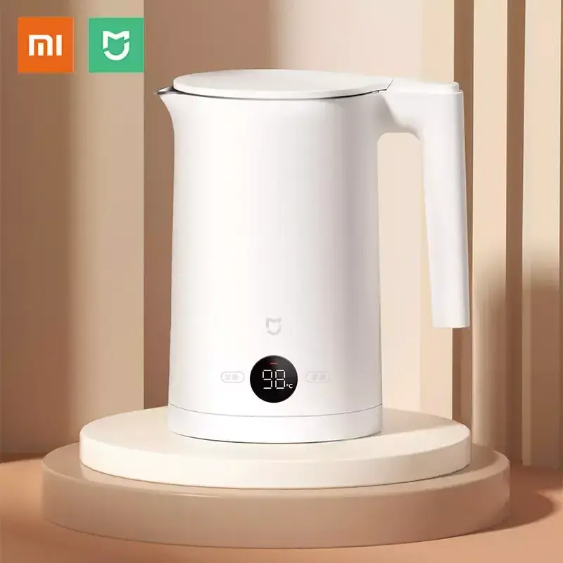 2022 Xiaomi Mi Mijia Electric Constant Kettle 2 Portable Stainless Steel Electric Water Kettle Teapot with Temperature Display