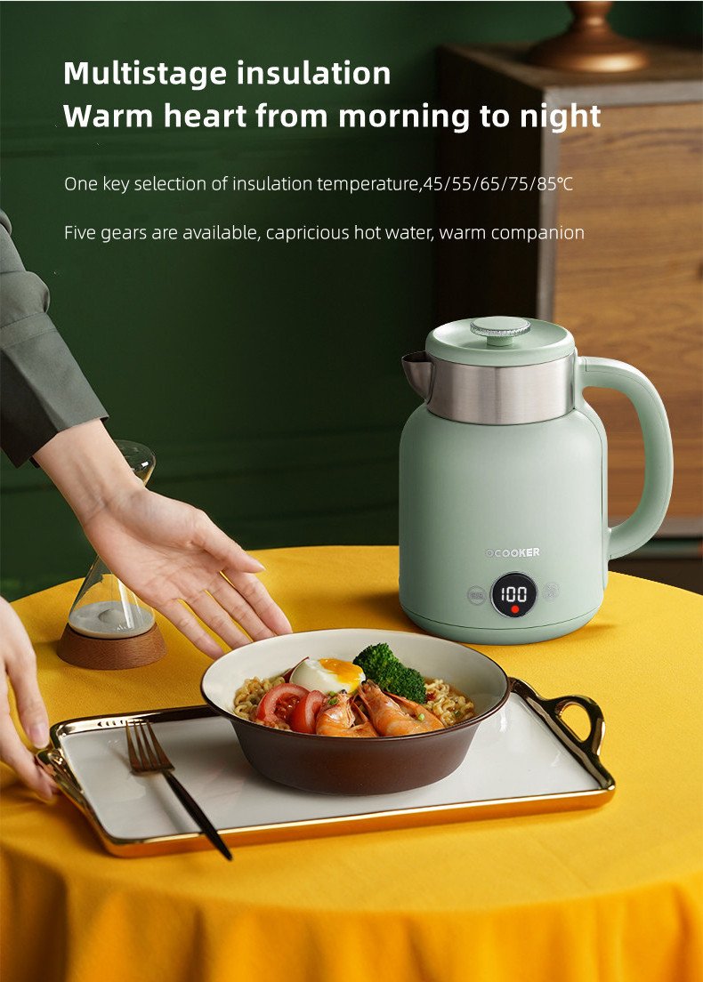 Xiaomi QCOOKER 1.5L Smart Electric kettle 1500W hervidor de agua portatil 304 stainless steel hervidor electrico