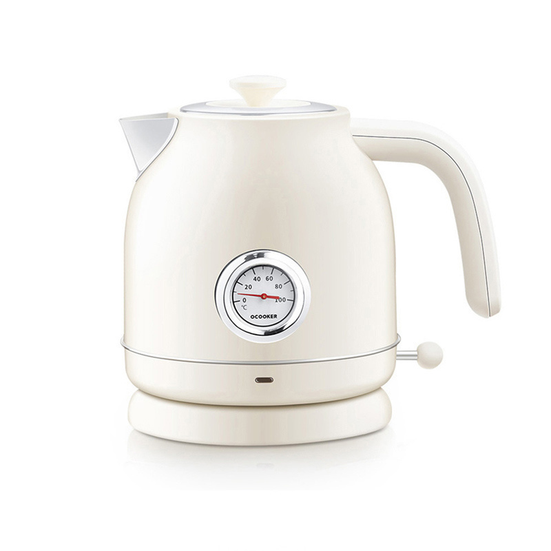 Xiaomi QCOOKER Retro Electric Kettle 1.7L 360 degree1800W retro look precise temperature control 304 stainless steel