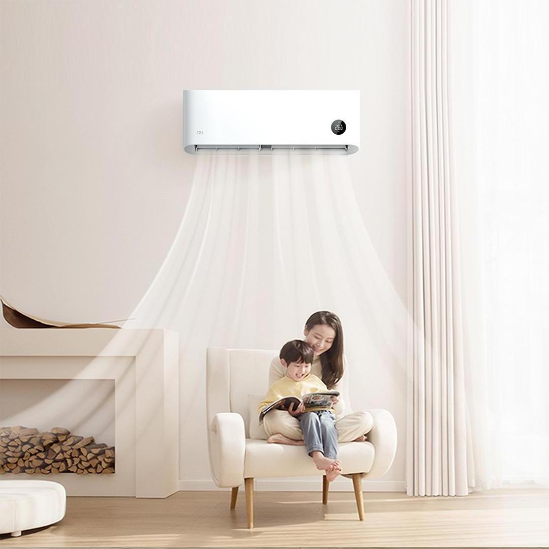 Xiaomi Home Air Conditioner 1.5 HP Super Grade 3 Huge power save Fast Cooling and Heating APP Control and Remote Control CN