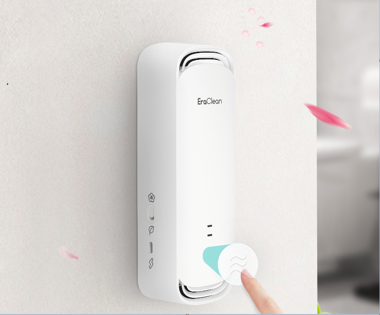 Xiaomi Youpin Eraclean Home Allergies and Pets Hair Smokers in Bedroom Cleaner Odor Eliminators Remove Dust Smoke White