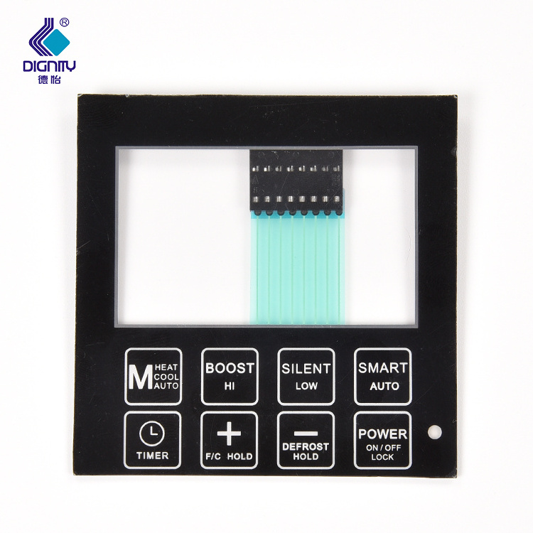 Custom prototype microwave oven membrane switch diy membrane switch