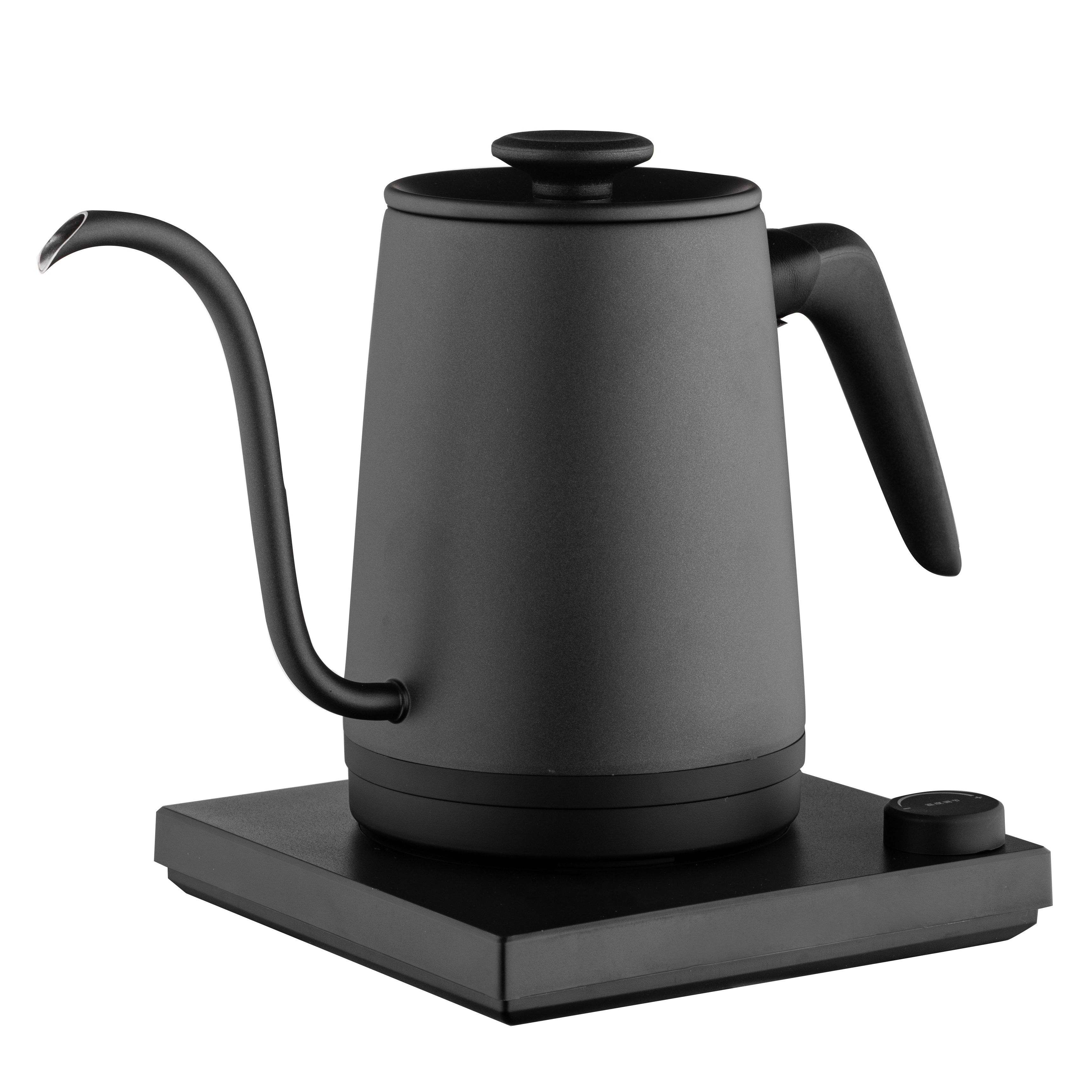 Diguo 1000ml 24Oz Electric Temperature Control Tea Coffee Pour Over Kettle Stainless Steel Gooseneck Kettle For Coffee