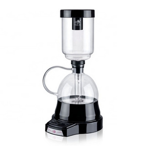 Diguo 2 in 1 Glass Syphon Coffee Maker Half Automatic Electric Siphon Coffee Maker Family Use