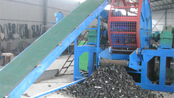 Complete Rubber Tire Recycling Machines Automatic Otr Old Tire Recycling Machine Tire Crusher And Shredder