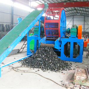 Complete Rubber Tire Recycling Machines Automatic Otr Old Tire Recycling Machine Tire Crusher And Shredder