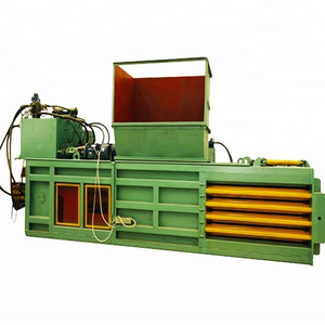 Wanshida metal small aluminum can baler tyre used scrap metal waste wool baling press machine for sale