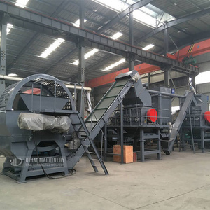 Waste Tire Recycling Rubber And Steel Wire waste Tire Powder Recycling Line Scrap Tire Recycling Production Line Machine