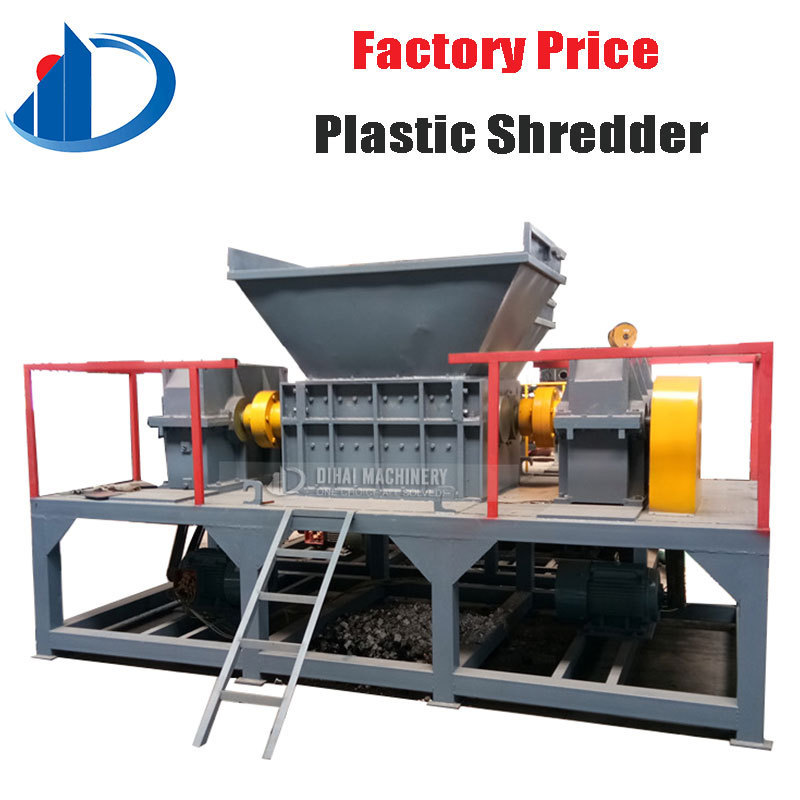 Small Car Tire Recycling Rubber Shredder Machine Mobile Tyre Shredder Plant Tire Granulator Machinery