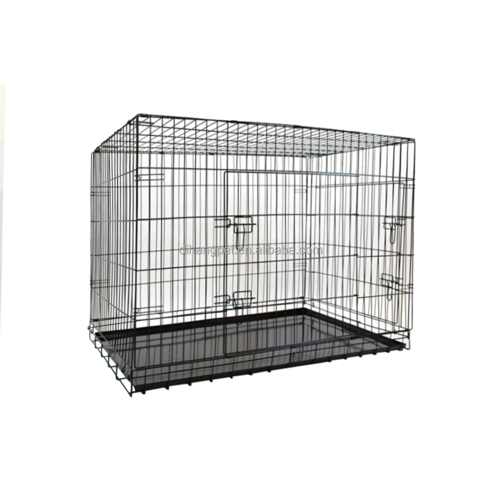 Humanized Design Foldable And Portable Cage Metal Dog Kennels And Crates For Large Dogs