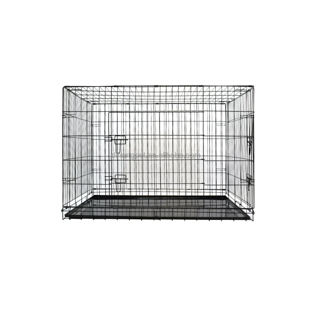 Humanized Design Foldable And Portable Cage Metal Dog Kennels And Crates For Large Dogs