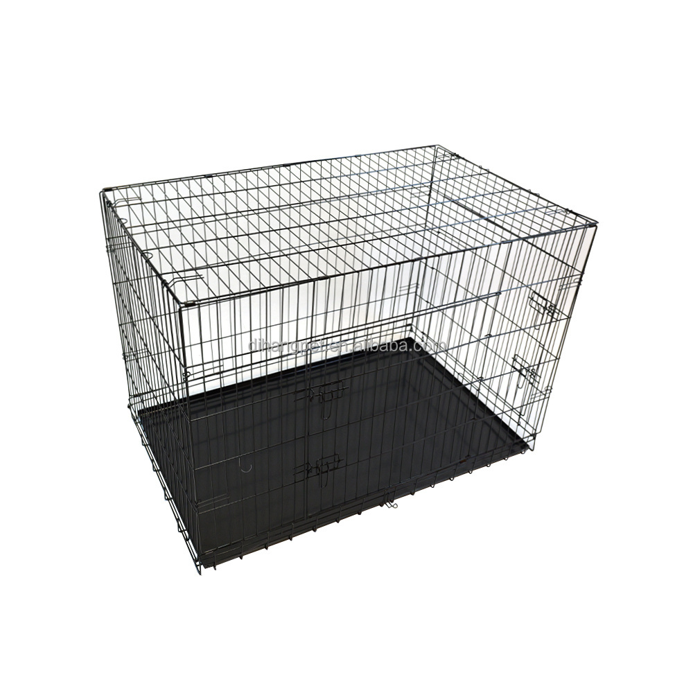 Humanized Design Foldable And Portable Cage Metal Dog Kennels And Crates For Large Dogs