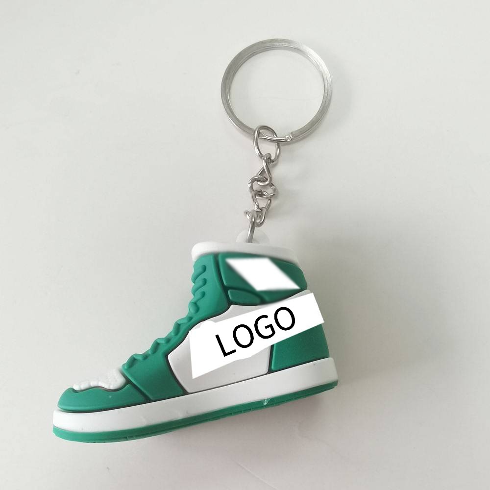 Wholesale 3D Plastic Shoes Sneaker Keychain Custom Sneaker Keychain