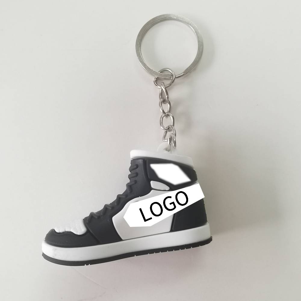 Wholesale 3D Plastic Shoes Sneaker Keychain Custom Sneaker Keychain