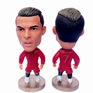 OEM Mini Football Player Action Figure Famous Football Star Figure Soccer Players Messi Plastic Toys Action Figure