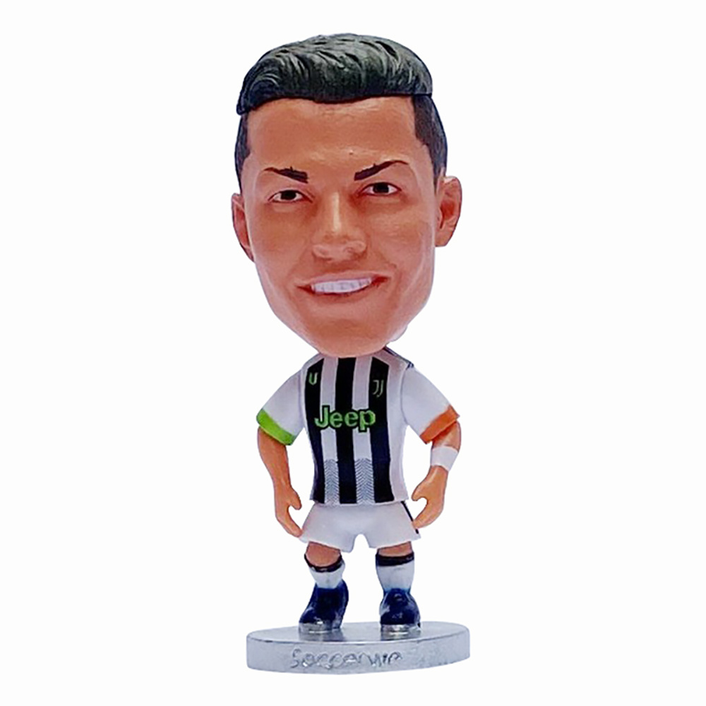 Wholesale Plastic PVC Toy Football Players Figures Custom 3D Soccer Player Action Figures