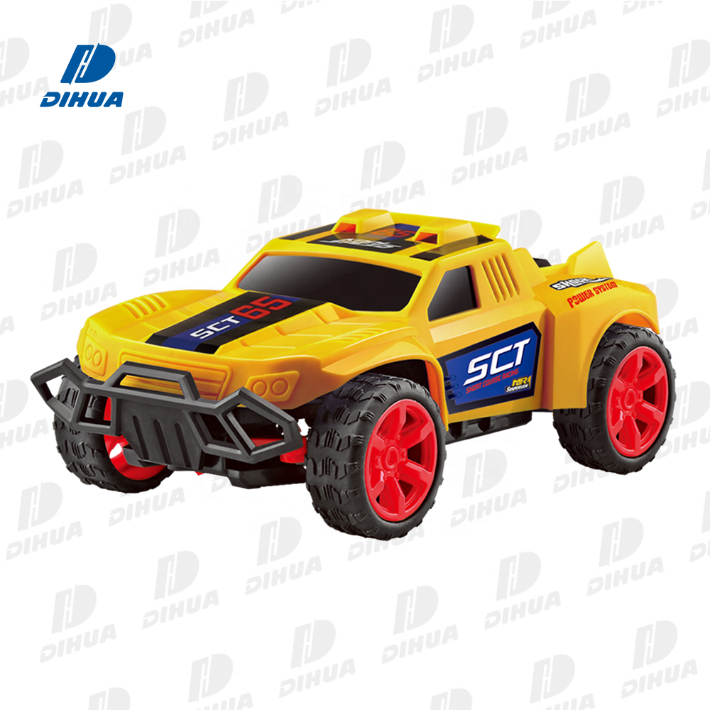 1:24 Scale 16 CM 27mhz Radio Control Buggy Full Function Desert Racing Car Kids RC Truck Toy Hobby Vehicle w/ Rubber Grip Tire