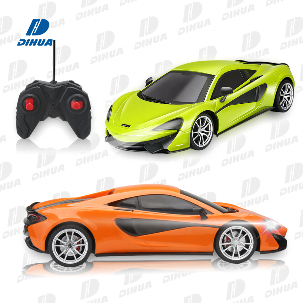 1:24 Scale Full Function Remote Control Sport Car Official Licensed Mclaren 570s RC Car Toy Model Hobby w/ Headlight