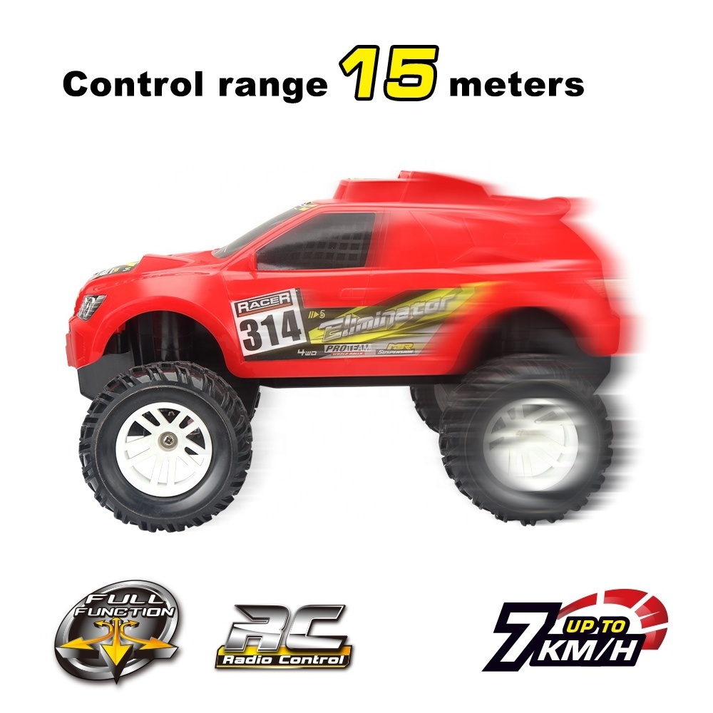 1:16 Koolspeed Full Function Remote RC Super Rally Off Road Monster Wheel Truck Radio Control Car Cross-country Model for Kids