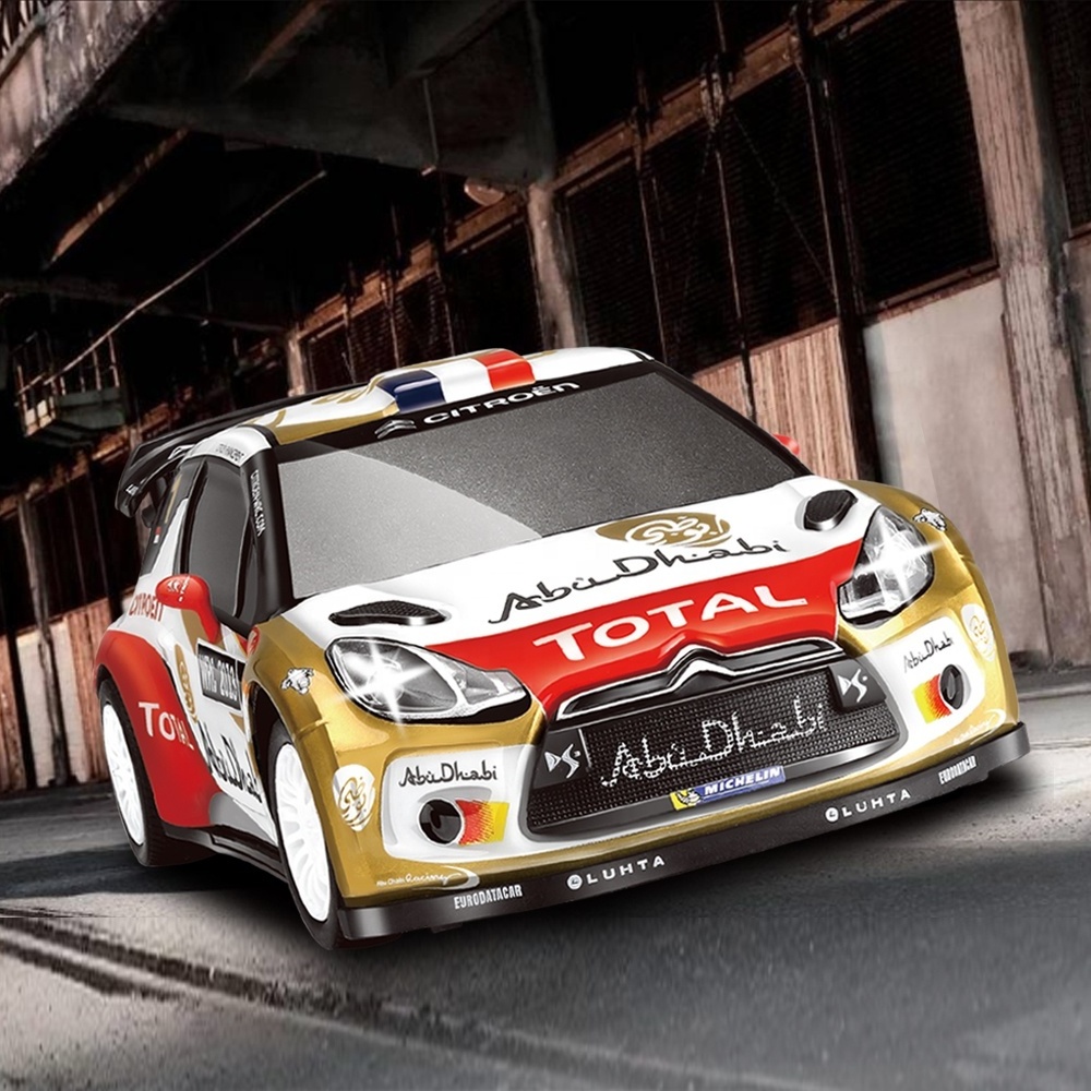 1:20 Scale All Terrain Remote Control Racing Model Rally Vehicle for Kids Official Licensed CITROEN DS 3 WRC Hobby RC Car