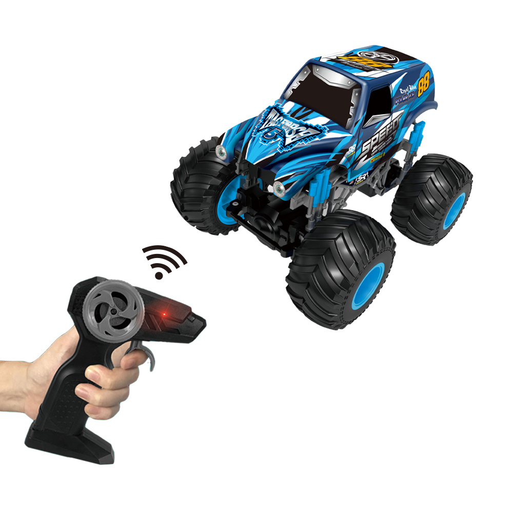 Radio Control Toys Trucks Car 2.4g 4 Channels 1:16 Scale Rc Climbing Car High Power Double Motor Remote Control Car