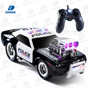 Hot Sale Cool RC Police Car for Kids RC Car Remote Control Toys 6 Channels Police Car Toys with Lights and Siren