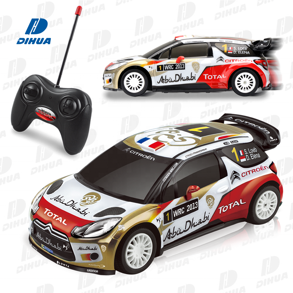 1:20 Scale All Terrain Remote Control Racing Model Rally Vehicle for Kids Official Licensed CITROEN DS 3 WRC Hobby RC Car