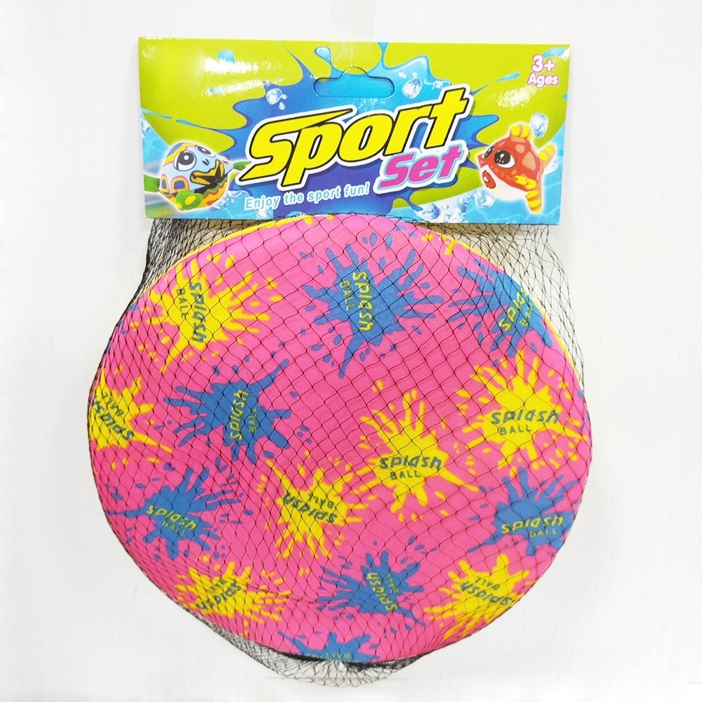 Wholesale Sport Water Flying Disc Toys Cloth Fabric Flying Disc Water Splash Toy Outdoor Pool Game