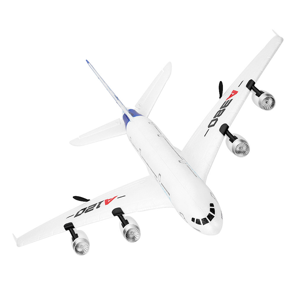 2.4G Remote Control Model Helicopter Durable Styrofoam Airplane RC Aircraft Plane for Kids Boys Girls Beginner A380