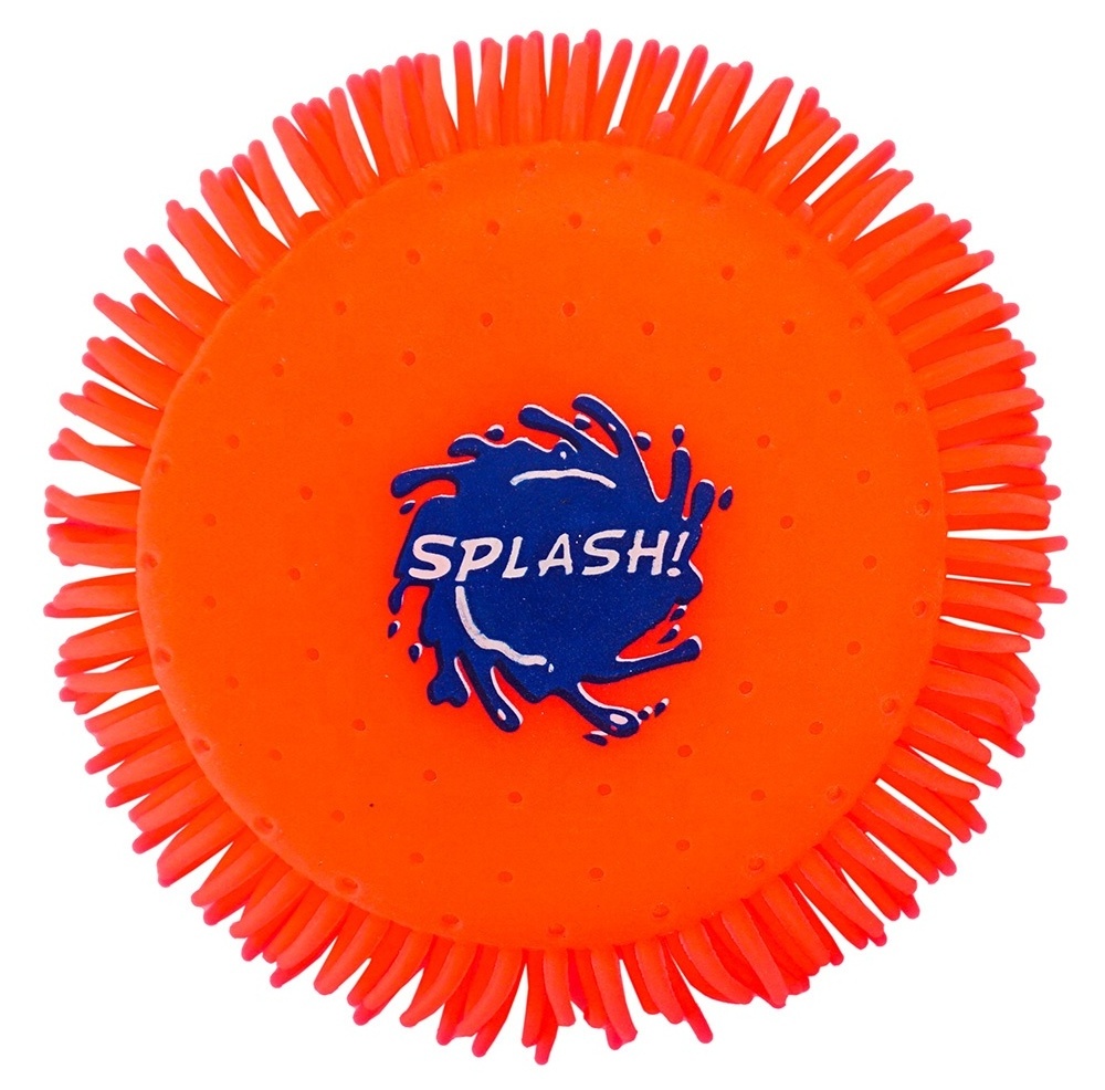 Water Flying Disc Splashing Water Splash Toy Outdoor Summer Pool Game Water Frisbee for Kids and Adults