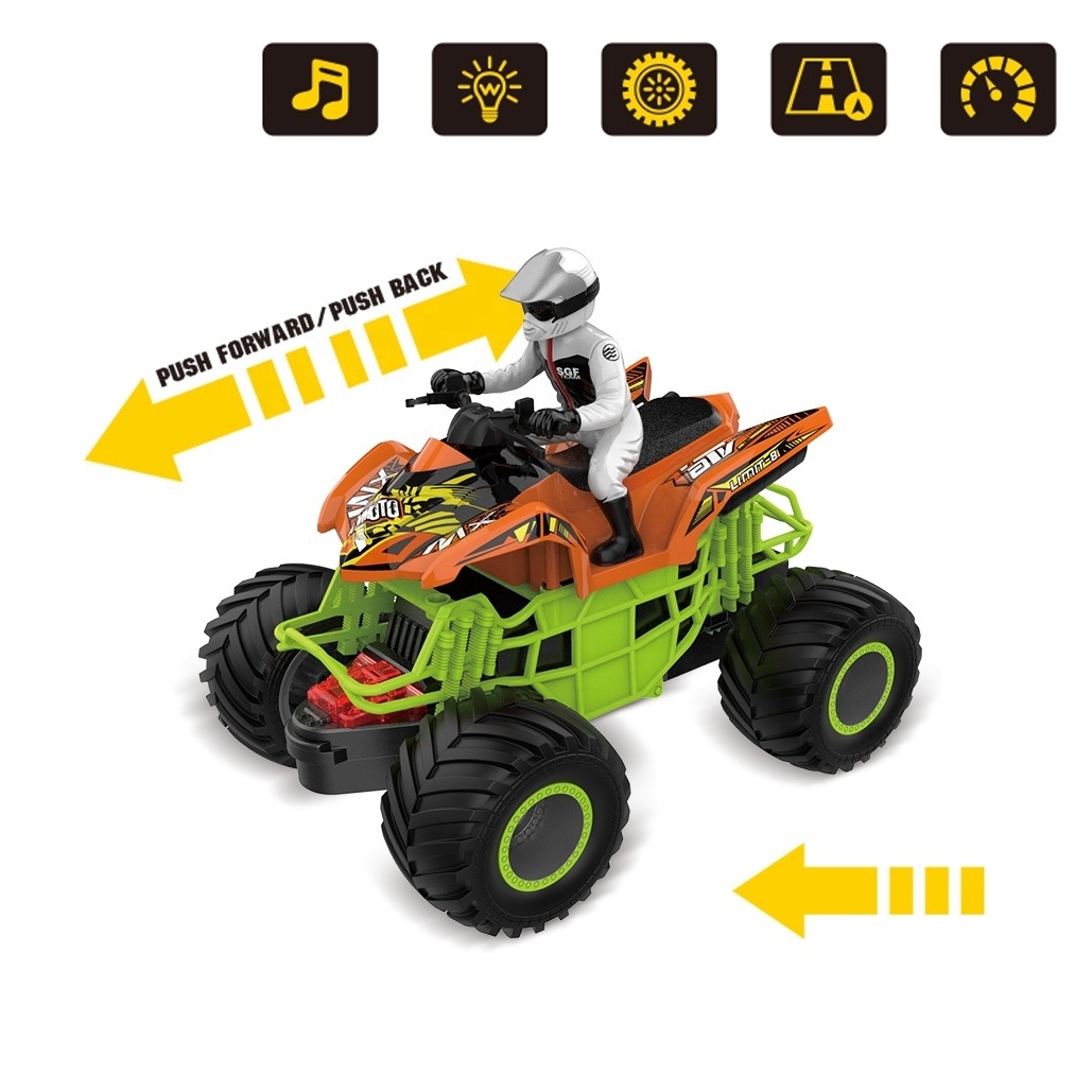 1:20 Offroad Sand Motorcycle Toy Vehicles for Kids Friction Toy Vehicle with Music and Light Plastic Car Toy for Kids