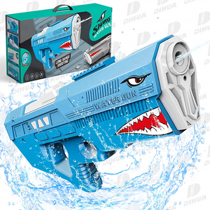 Shark Electric Water Gun for Kids Adults Automatic Water Gun Battery Super Soaker Waterproof Powerful Water Shooting Toys