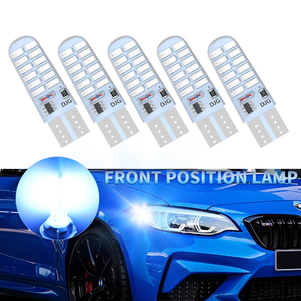 T10 LED Bulb W5W Strobe 4014 Flashing Wedge Lights194 168 2825 Strobe Replacement Car Interior Dome Door License Plate Light