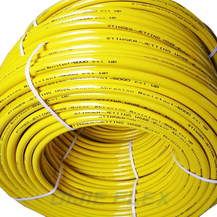 Guaranteed reinforced tensile strength mpa irrigation pvc drain sewer cleaning jetting hose sewer pipes hose